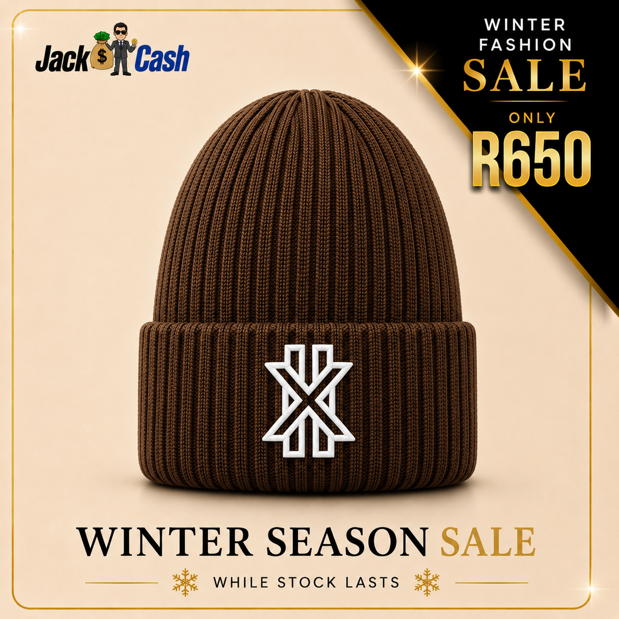 knitted beanie