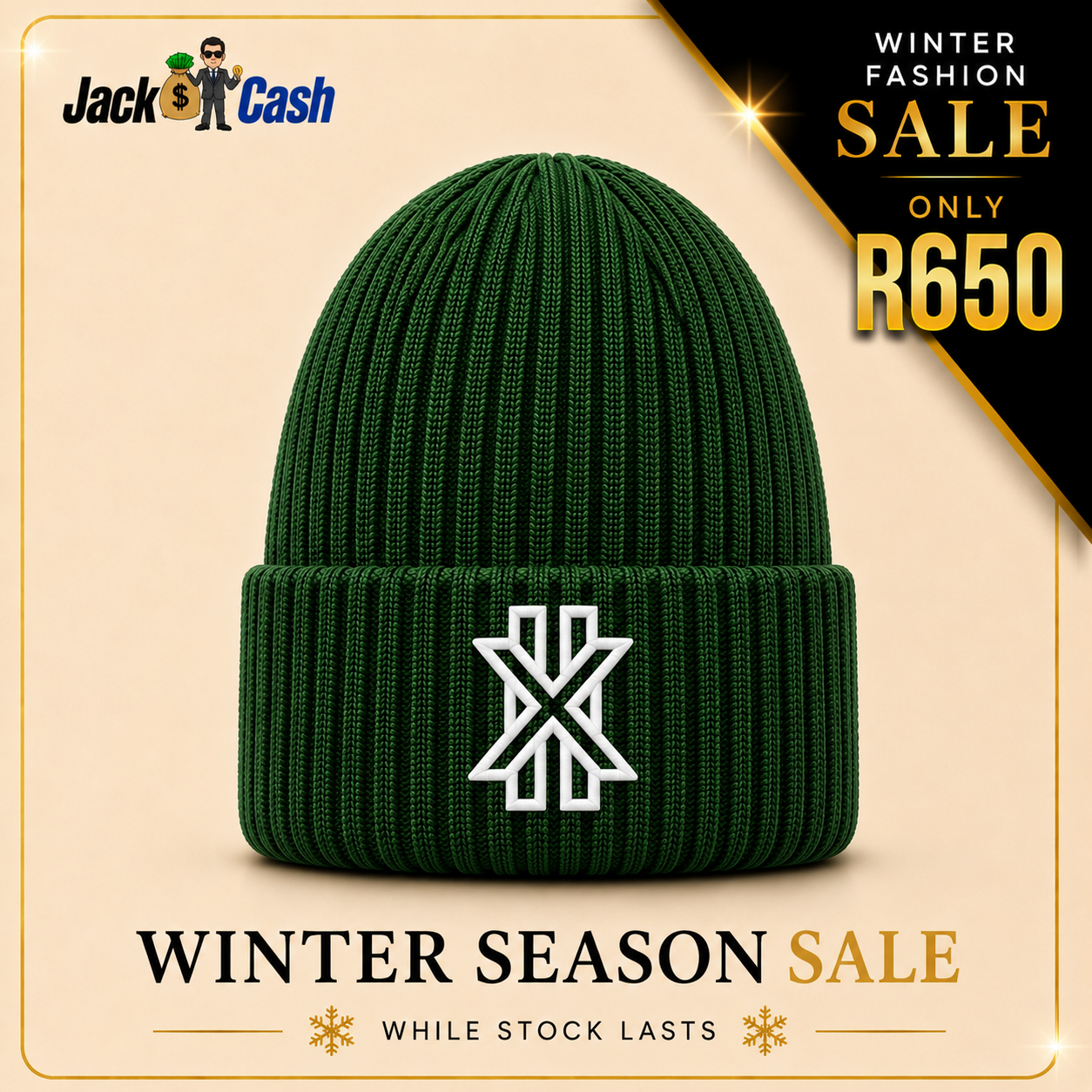 knitted beanie