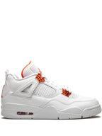 Air Jordan 4 Retro "Metallic Pack - Orange" sneakers