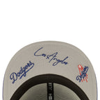 Los Angeles Dodgers New Era Identity 59FIFTY Fitted Hat - Royal