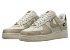 Air force 1 low tan bling