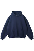 Plain Navy hoodie 100 GSM