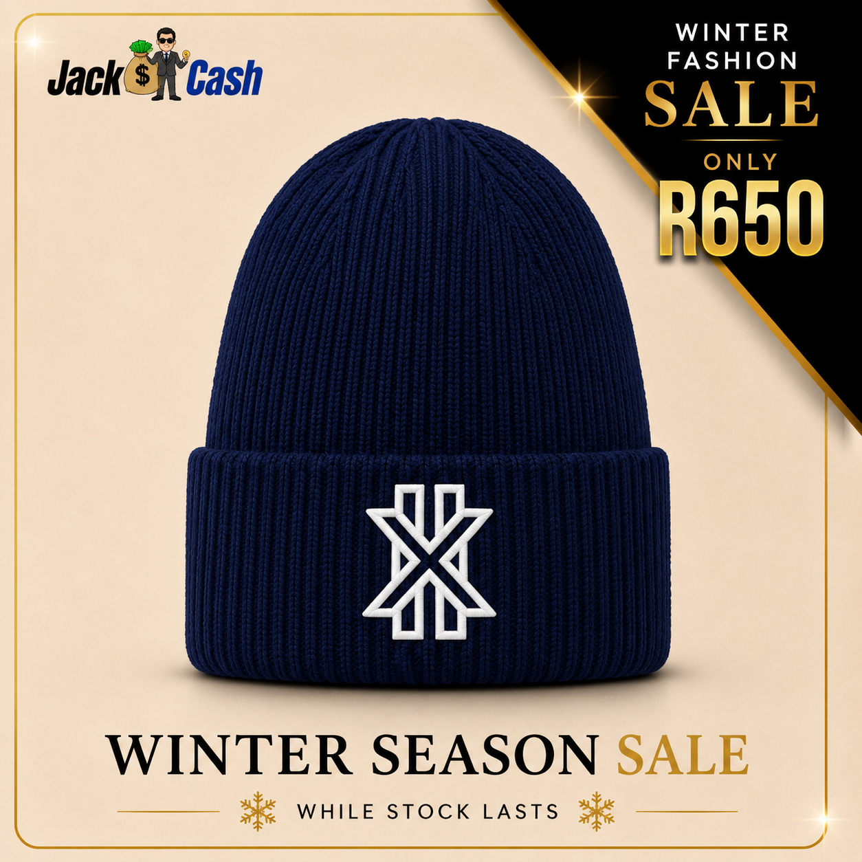 knitted beanie