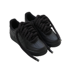 Air force 1 with black Rope laces