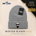 knitted beanie