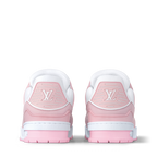 LOUIS VUITTON LV TRAINER WHITE PINK FULLY BOXED