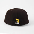NEW brown world Series Bloom Patch 59Fifty Fitted Cap
