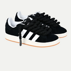 Black ADIDAS CAMPUS X ROPE LACES