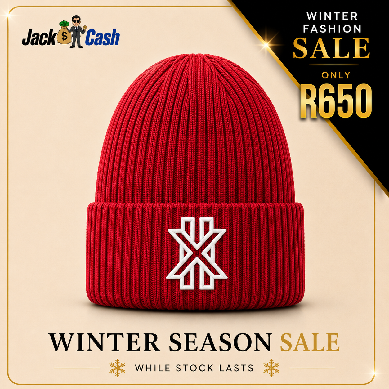 knitted beanie