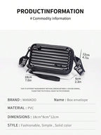 Cross body shoulder side bag