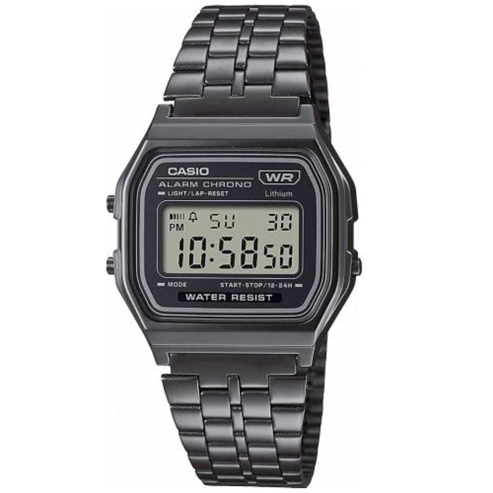 Casio watch metallic black