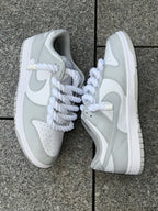 Any colour choice of Nike dunk lows with X ROPE LACES