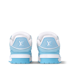 LOUIS VUITTON LV TRAINER WHITE BLUE FULLY BOXED