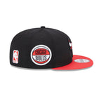 Chicago Bulls 9FIFTY Contrast Side Patch Black/Red Cap