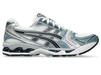 ASICS GEL-KAYANO 14 WHITE / FJORD GREY FULLY BOXED