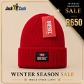 knitted beanie