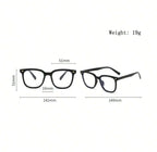 Blue light nerd glasses