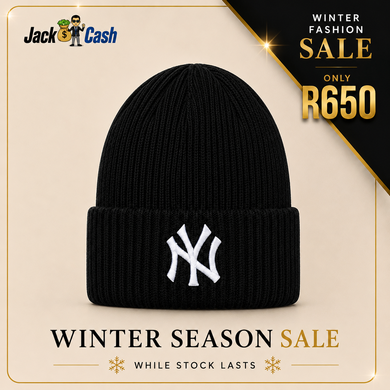 knitted beanie