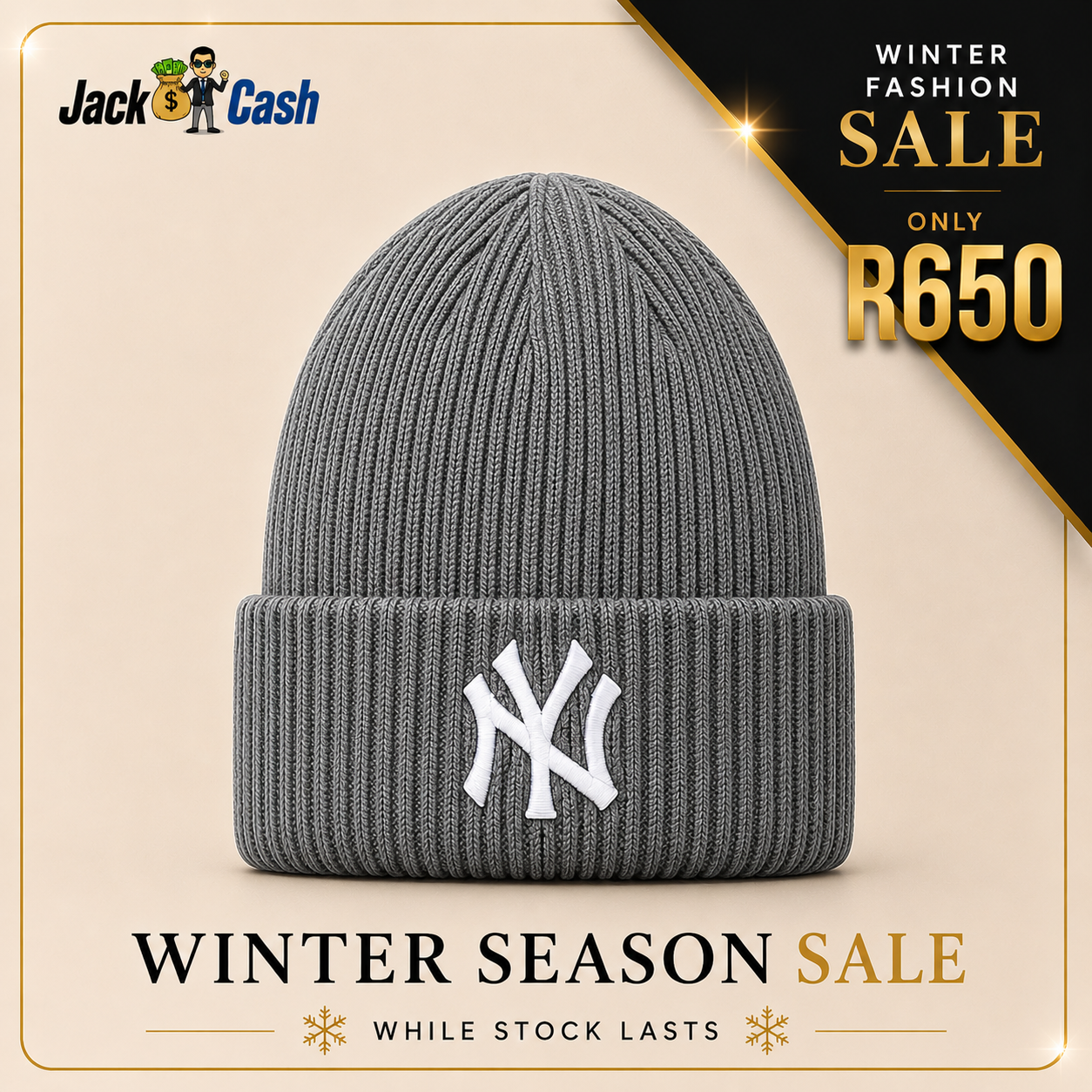 knitted beanie