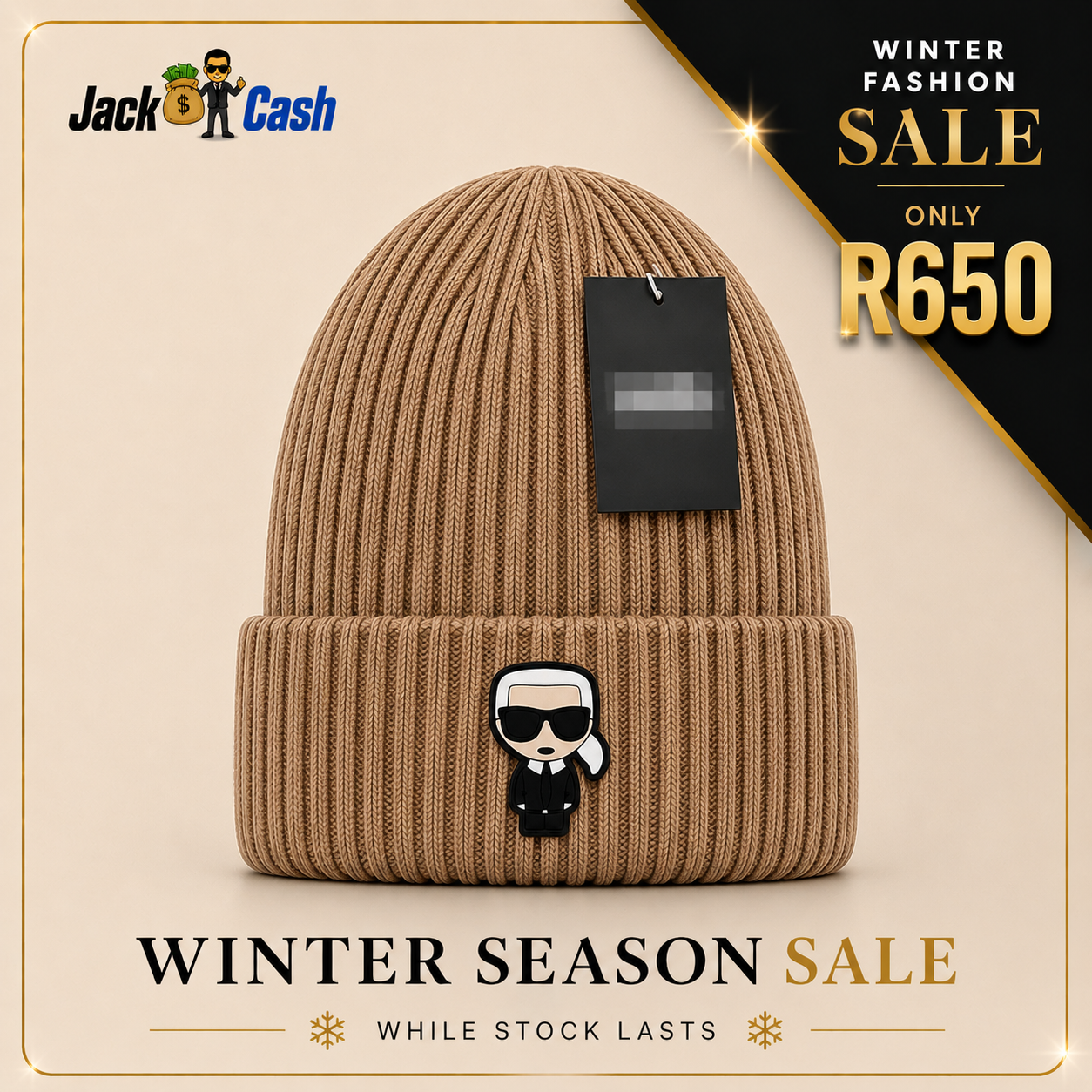 knitted beanie